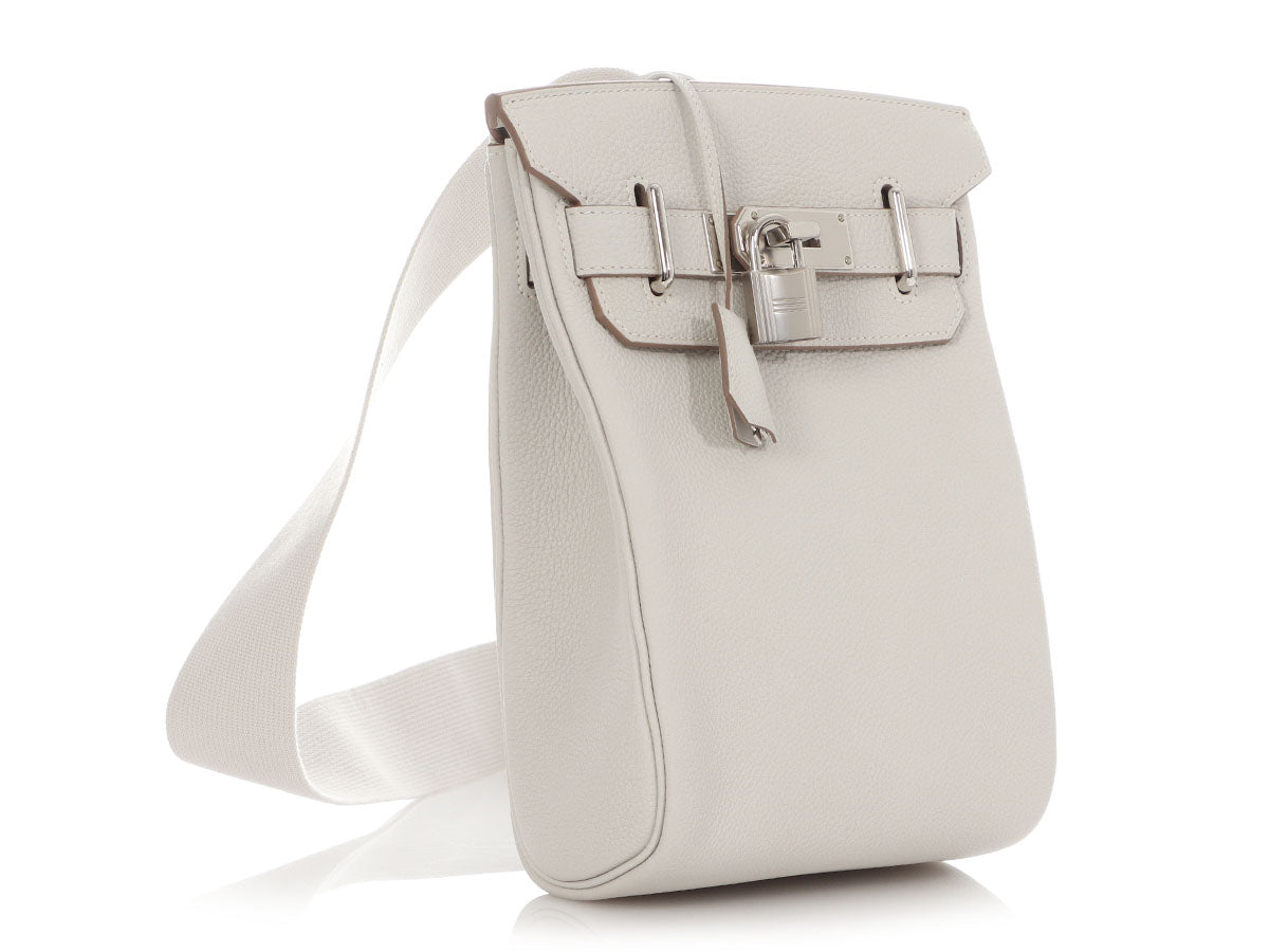 Hermès Gris Perle Togo Hac a Dos PM - Image 5