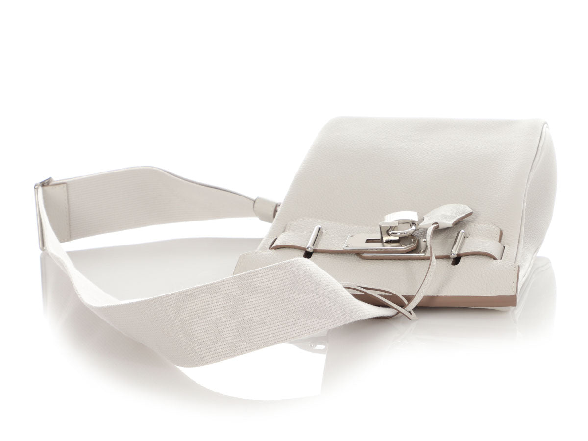 Hermès Gris Perle Togo Hac a Dos PM - Image 7