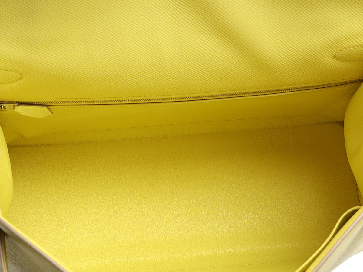 Hermès Soufre Epsom Kelly 35 - Image 11