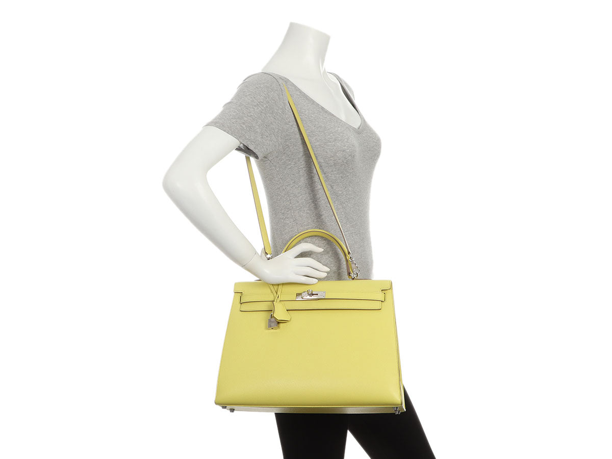 Hermès Soufre Epsom Kelly 35 - Image 12