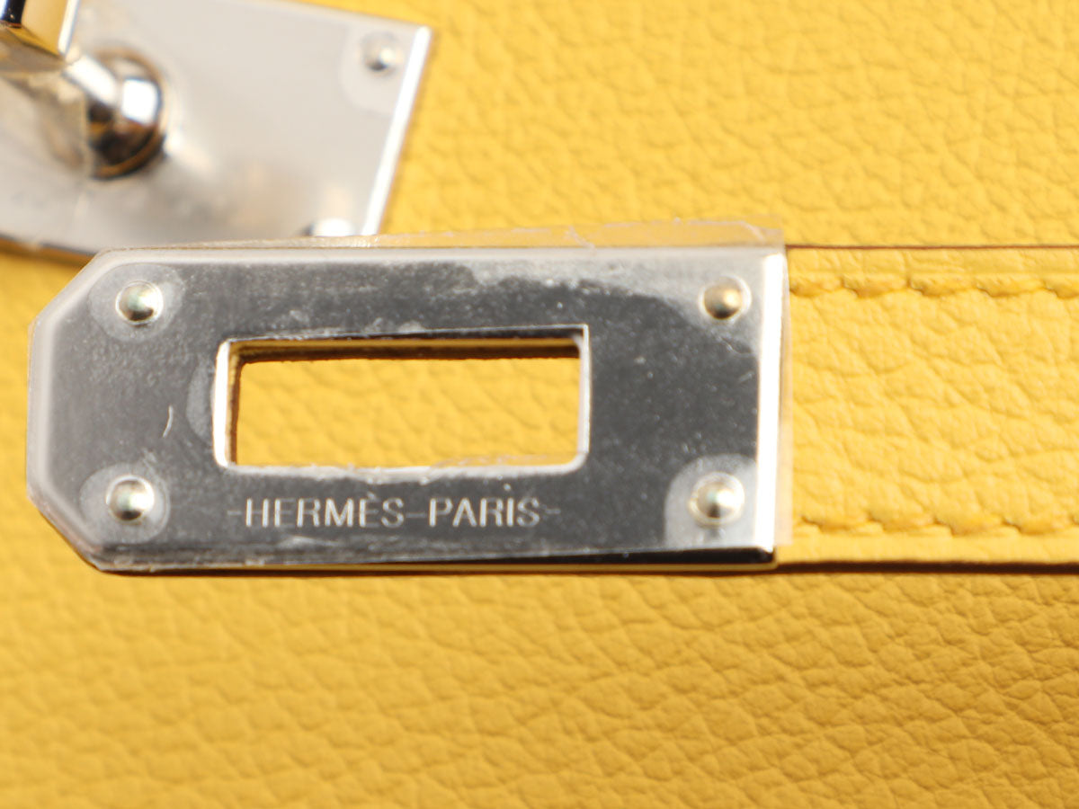 Hermès Sun Evercolor Kelly To Go Wallet - Image 10