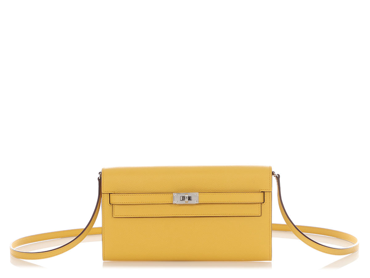 Hermès Sun Evercolor Kelly To Go Wallet - Image 2