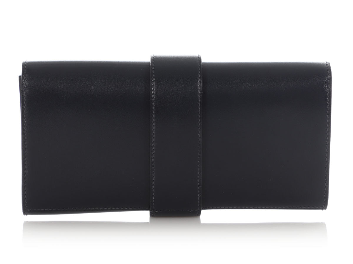 Hermès Marine Box Calfskin Médor Clutch 23 - Image 4