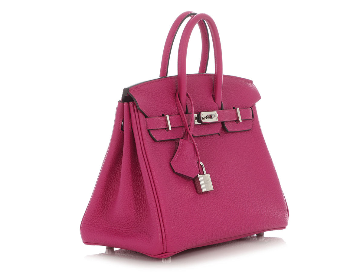Hermès Rose Pourpre Togo Birkin 25 - Image 5
