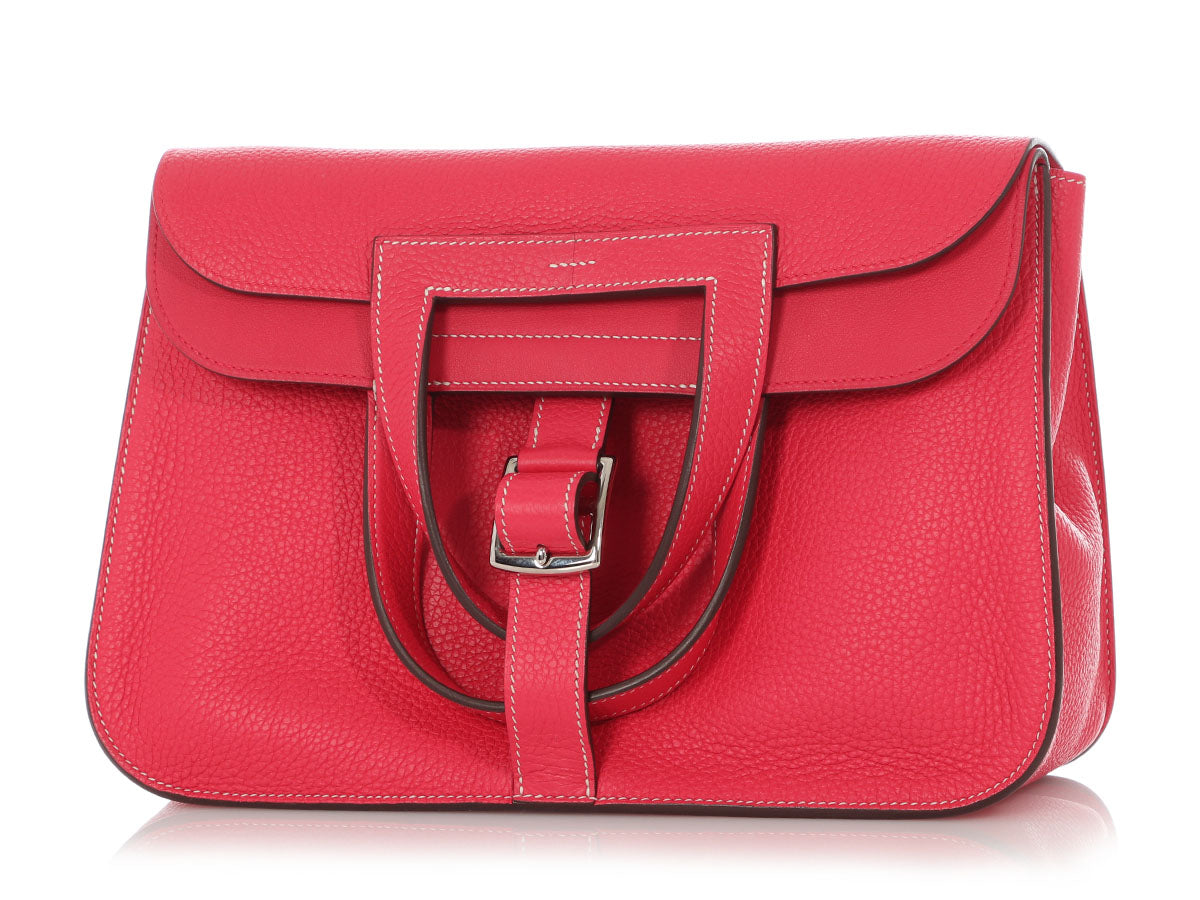 Hermès Rose Extrême Clémence Halzan 31 - Image 2