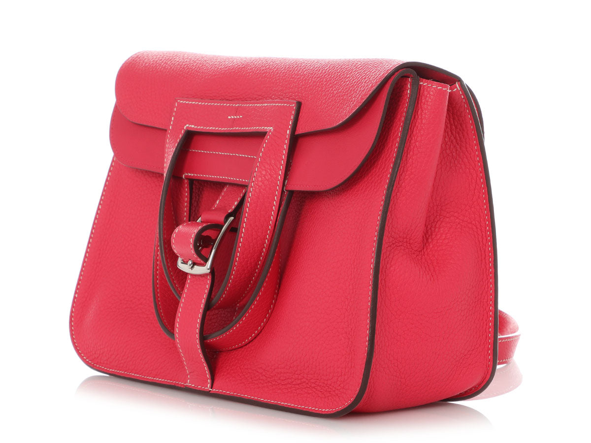 Hermès Rose Extrême Clémence Halzan 31 - Image 3