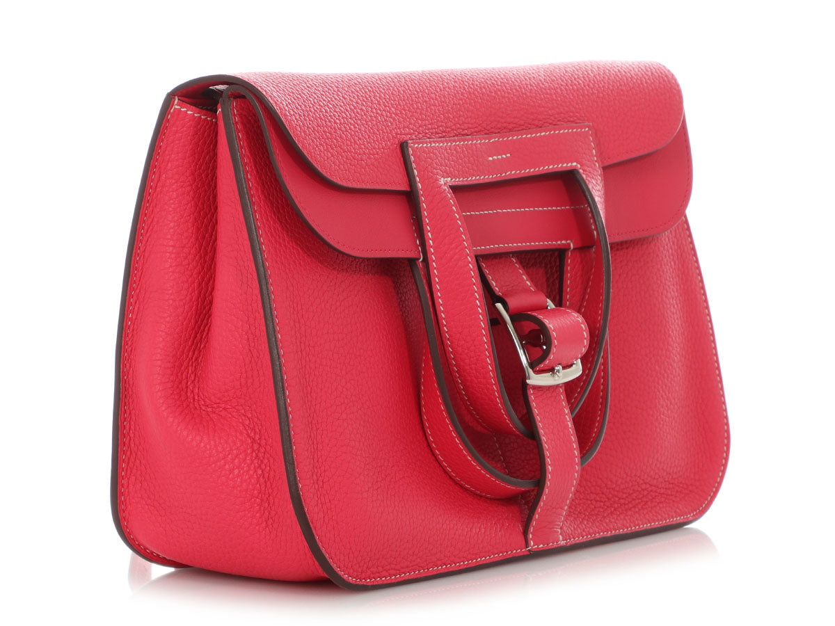 Hermès Rose Extrême Clémence Halzan 31 - Image 5