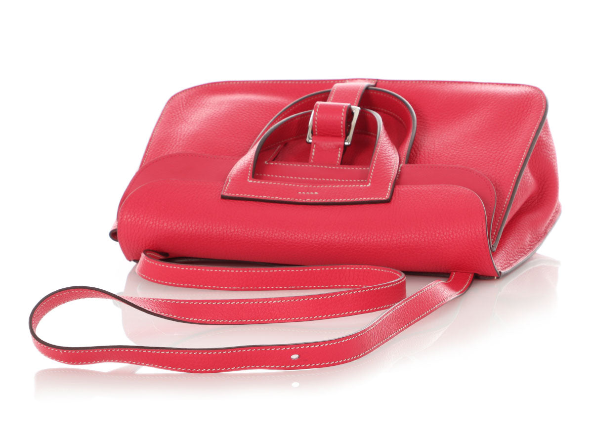 Hermès Rose Extrême Clémence Halzan 31 - Image 7