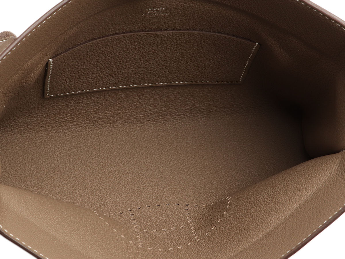 Hermès Etoupe Togo Videpoches - Image 9