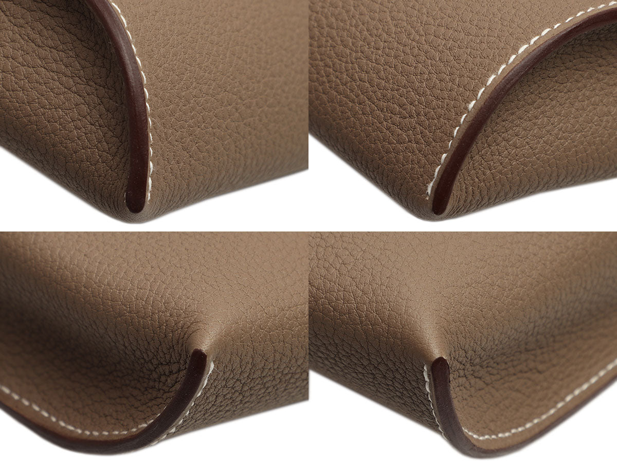 Hermès Etoupe Togo Videpoches - Image 10