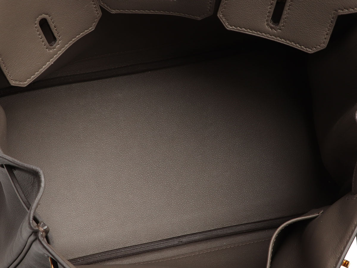 Hermès Etain Swift Birkin 25 - Image 10