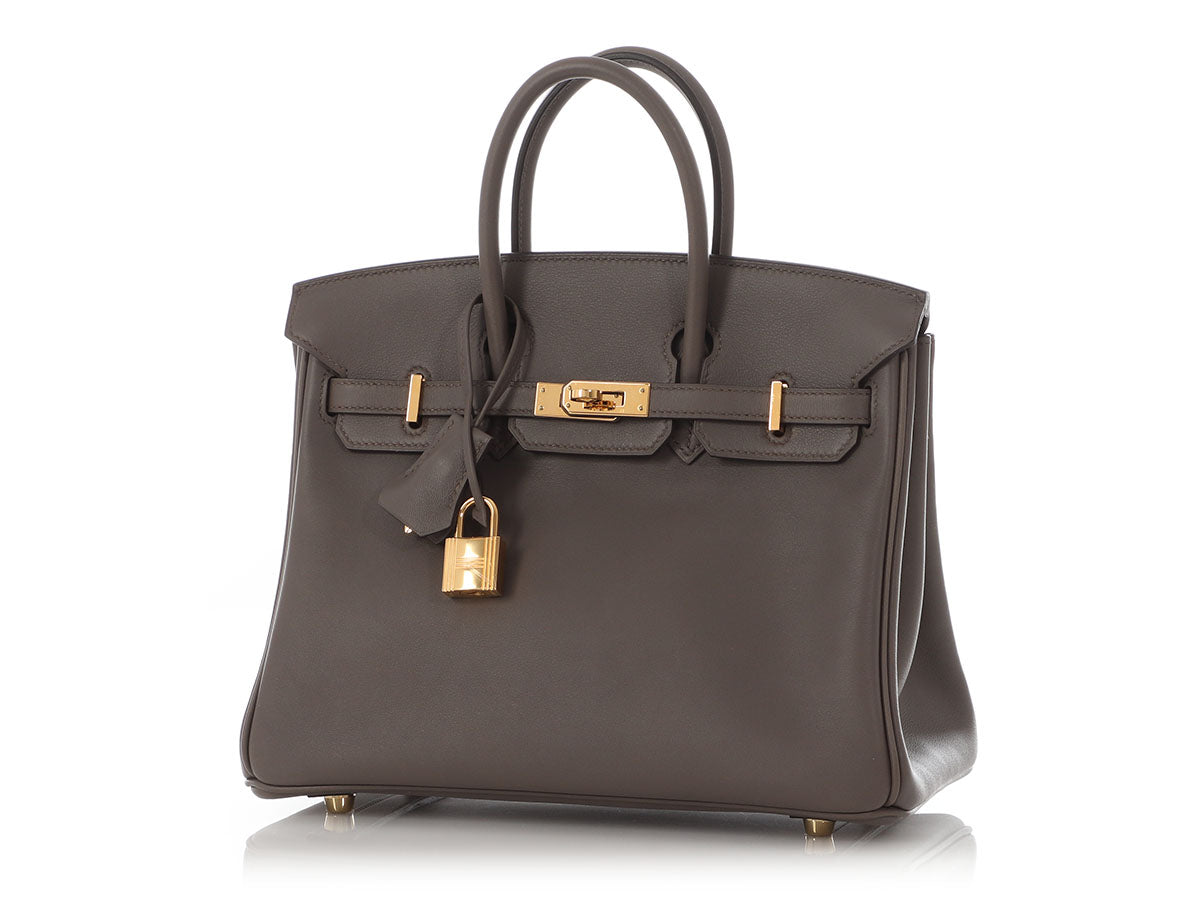 Hermès Etain Swift Birkin 25 - Image 2