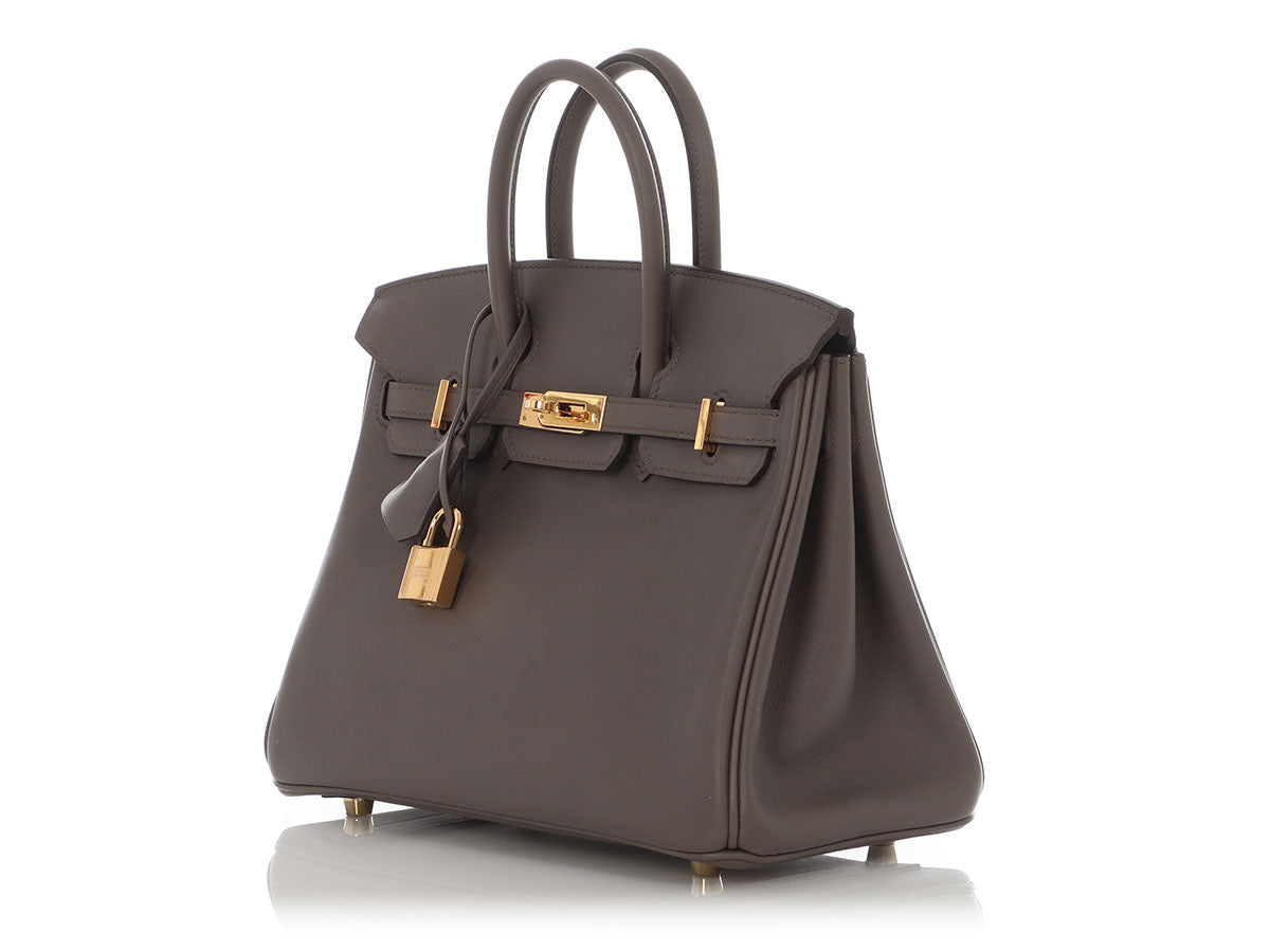 Hermès Etain Swift Birkin 25 - Image 3