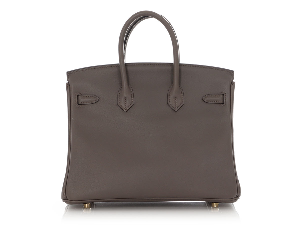 Hermès Etain Swift Birkin 25 - Image 4