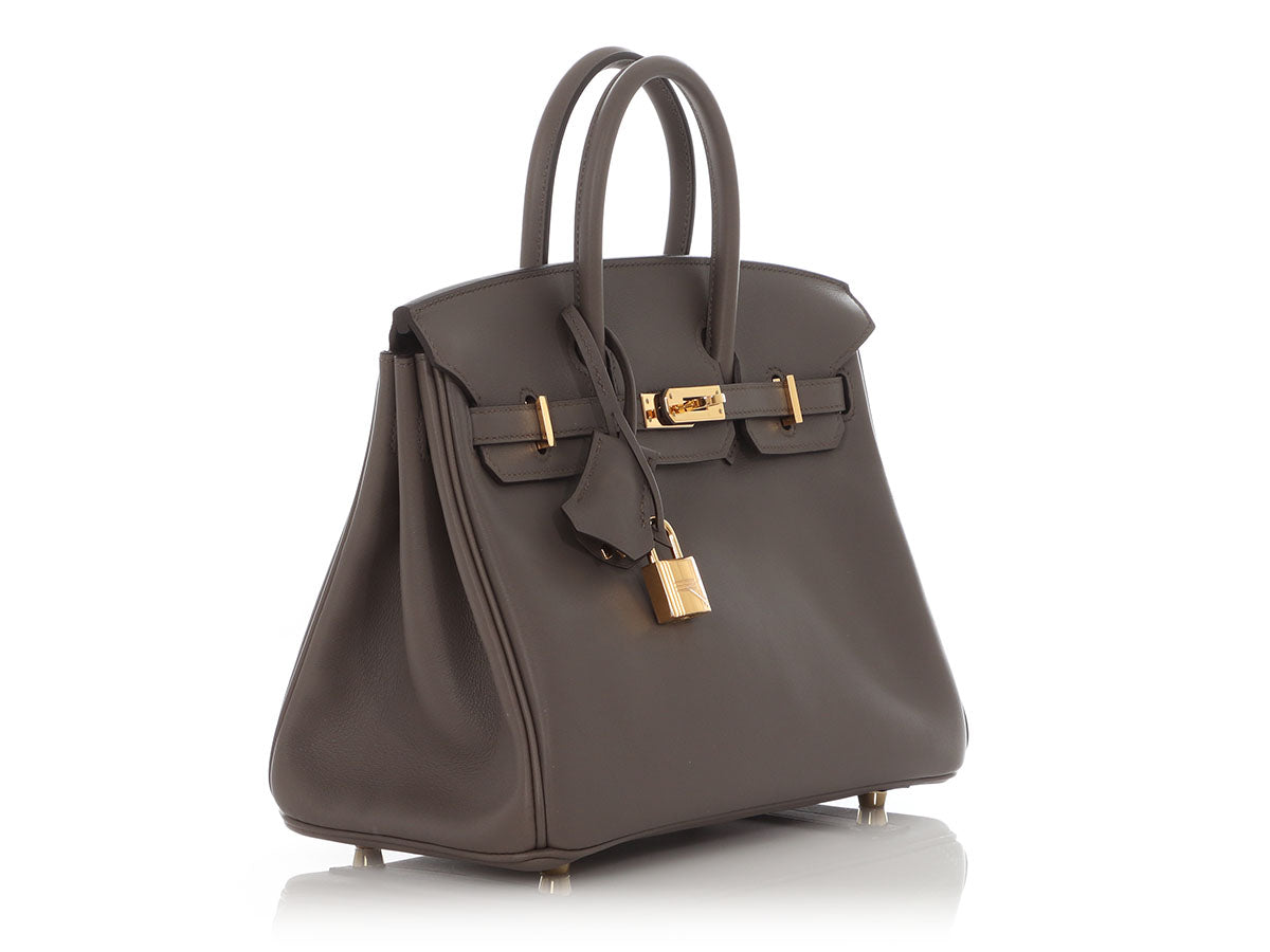 Hermès Etain Swift Birkin 25 - Image 5