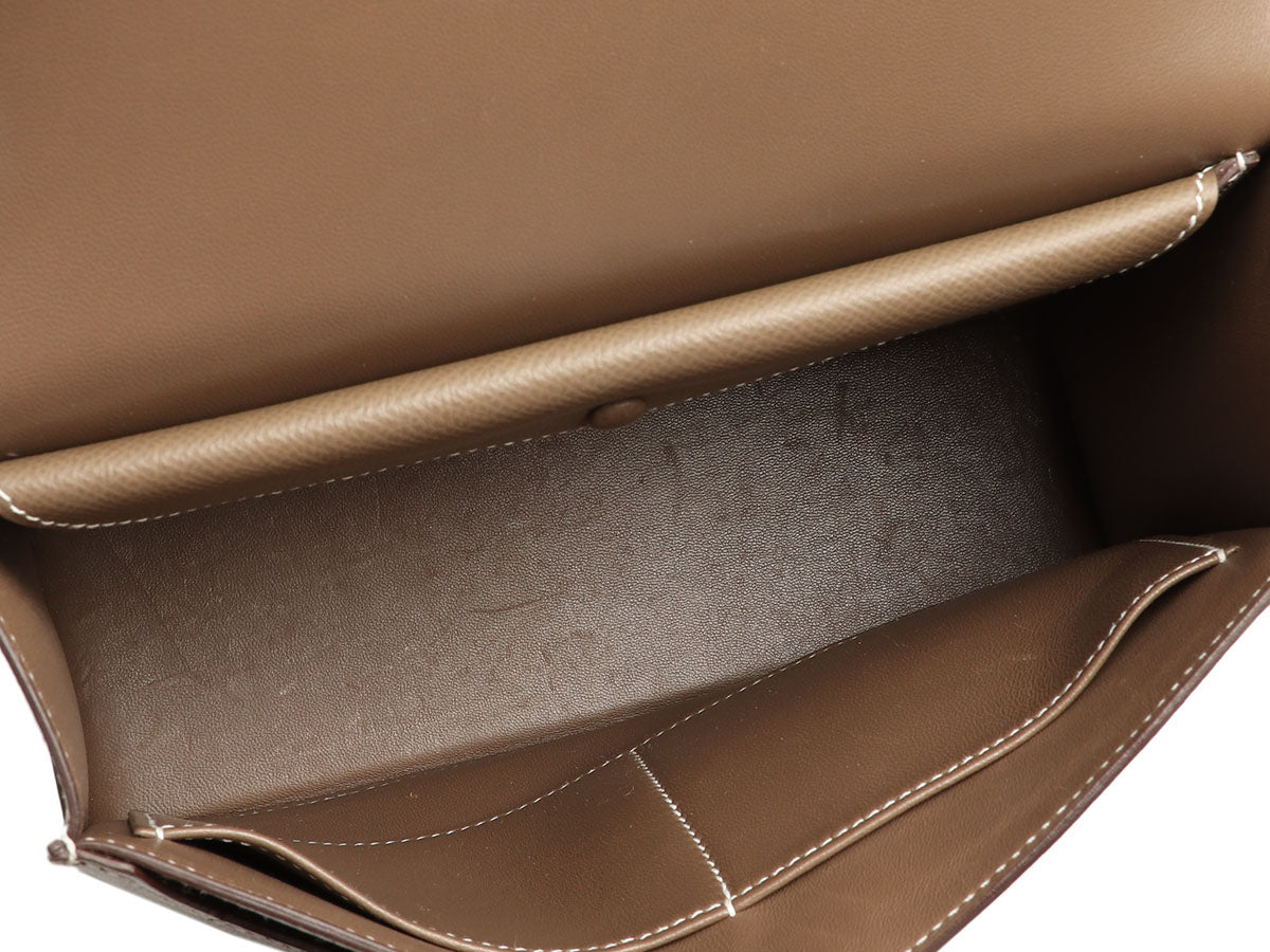 Hermès Etoupe Epsom Verrou 23 - Image 9