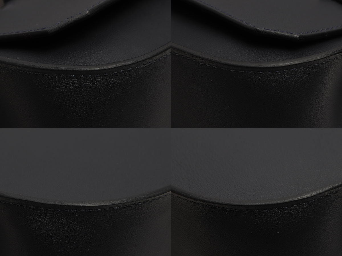 Hermès Mini Bleu Indigo Swift Jypsière - Image 10