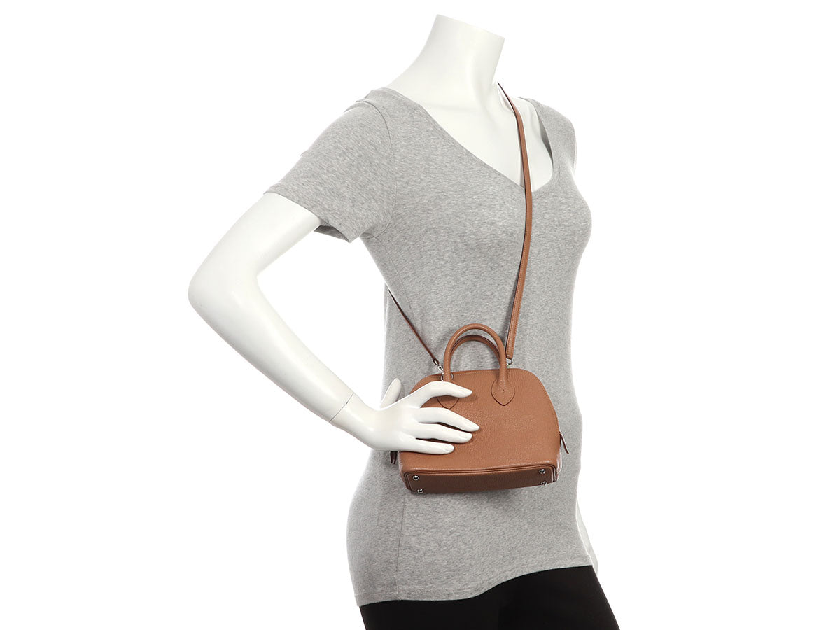 Hermès Mini Québracho Chèvre Mysore Bolide 1923 - Image 10