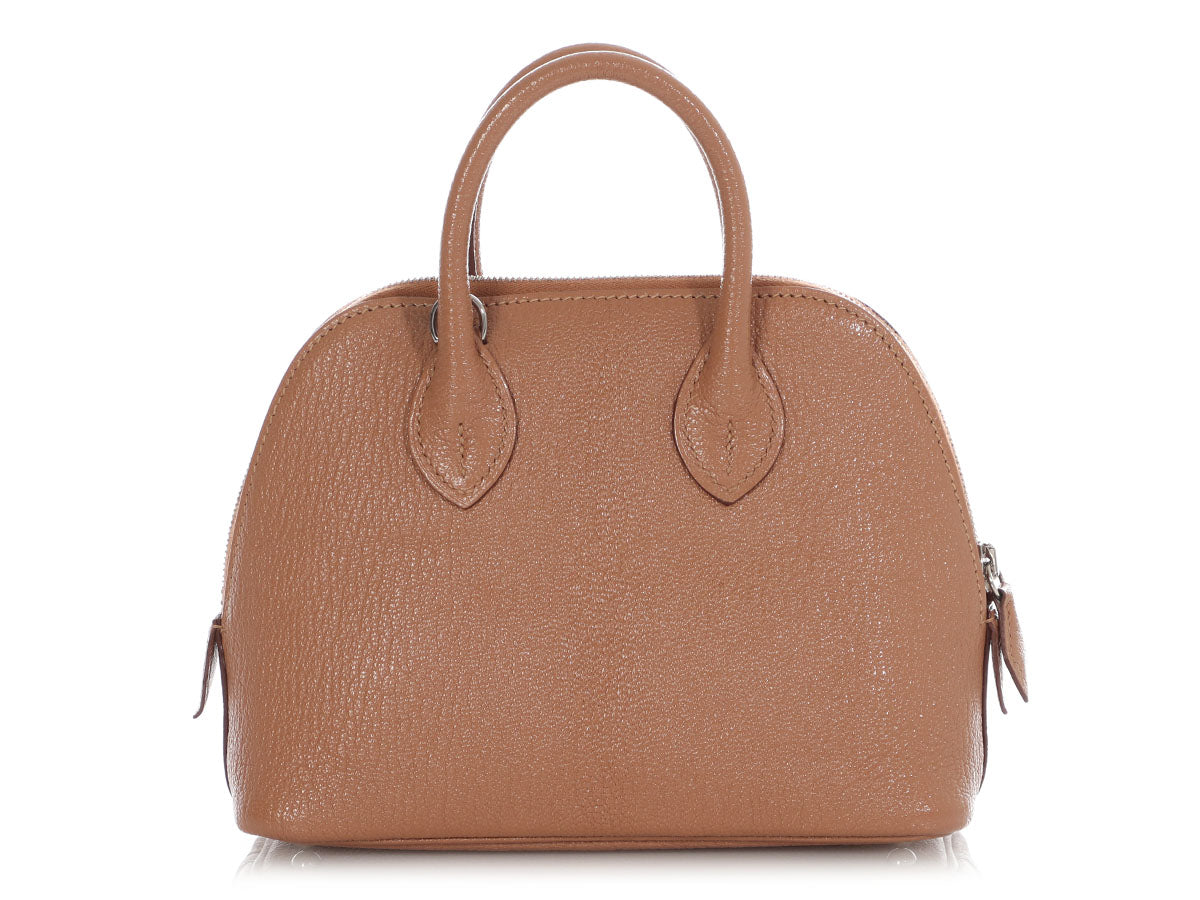 Hermès Mini Québracho Chèvre Mysore Bolide 1923 - Image 4