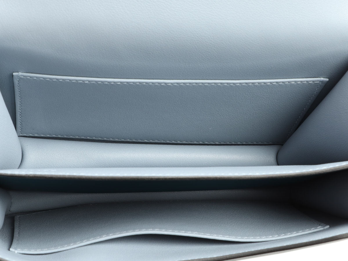 Hermès Bleu Colvert and Bleu Lin Swift Constance Verso 18 - Image 8