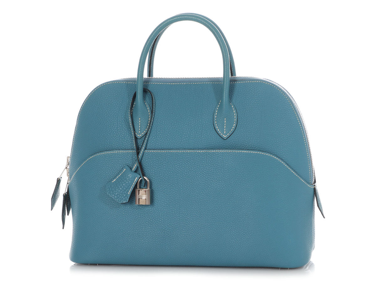 Hermès Blue Jean Clémence Web Bolide 31 - Image 2