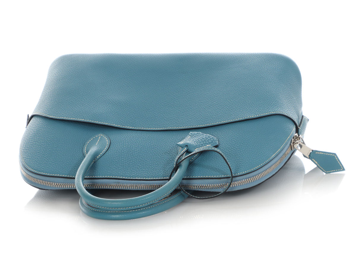 Hermès Blue Jean Clémence Web Bolide 31 - Image 7