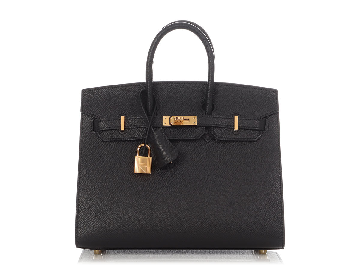 Hermès Black Epsom Sellier Birkin 25 - Image 2