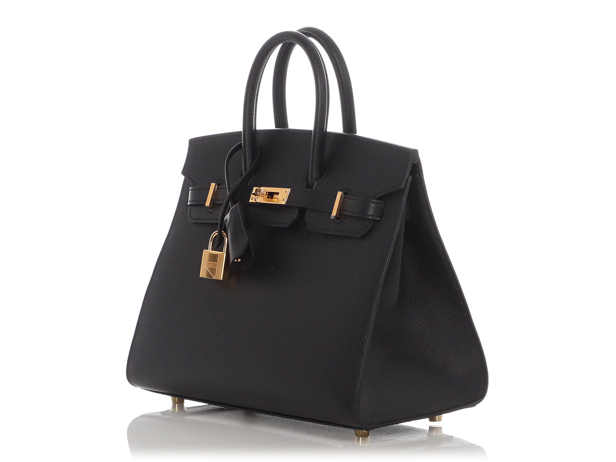 Hermès Black Epsom Sellier Birkin 25 - Image 4