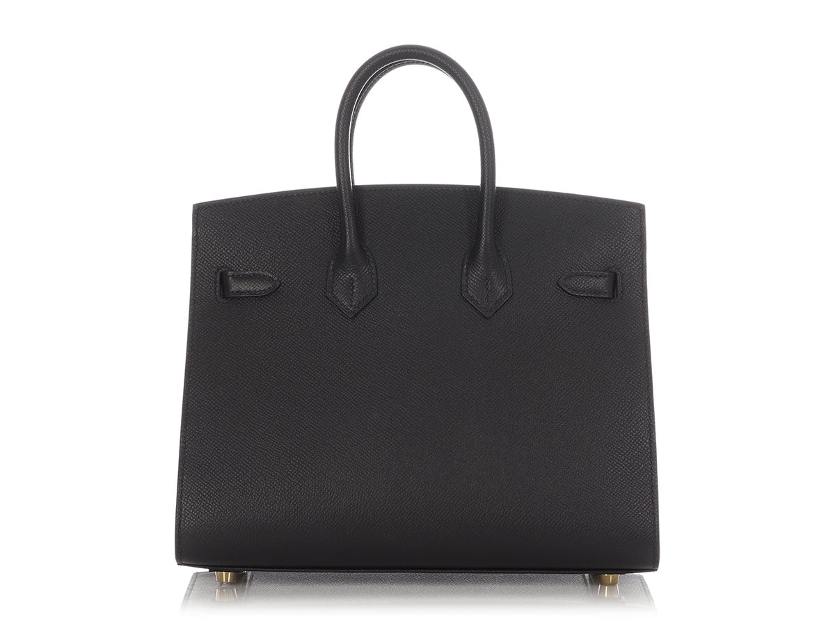 Hermès Black Epsom Sellier Birkin 25 - Image 5