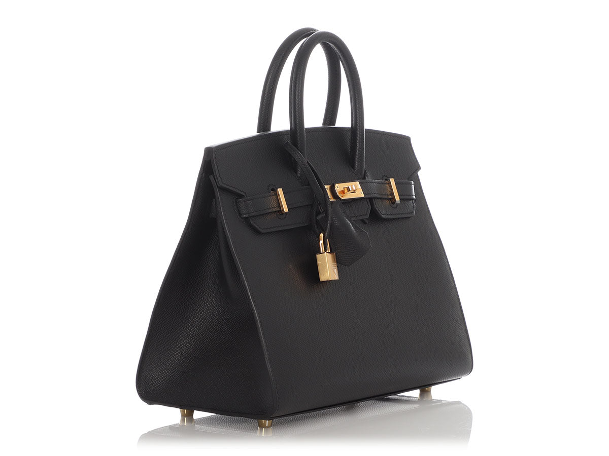 Hermès Black Epsom Sellier Birkin 25 - Image 6