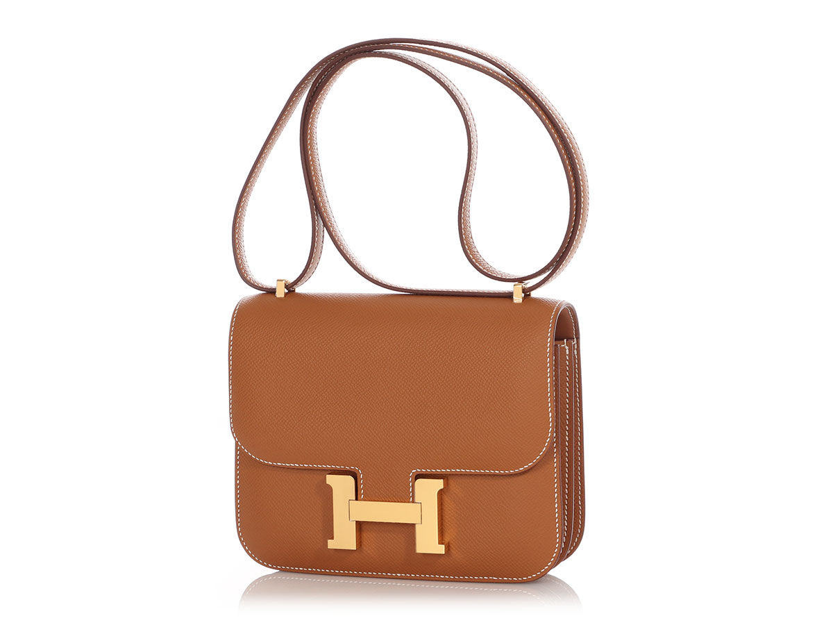 Hermès Gold Epsom Mirror Constance 18 - Image 2