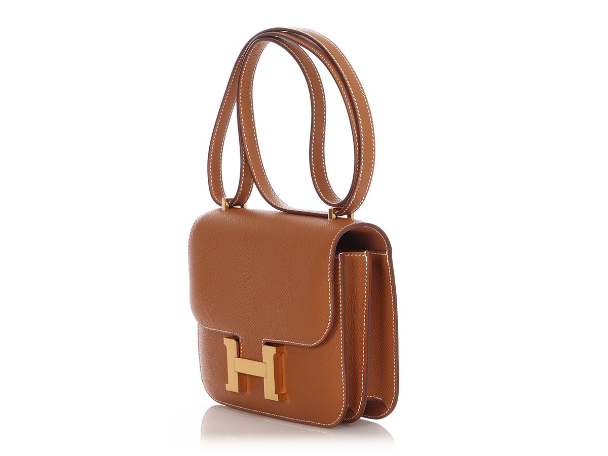 Hermès Gold Epsom Mirror Constance 18 - Image 3