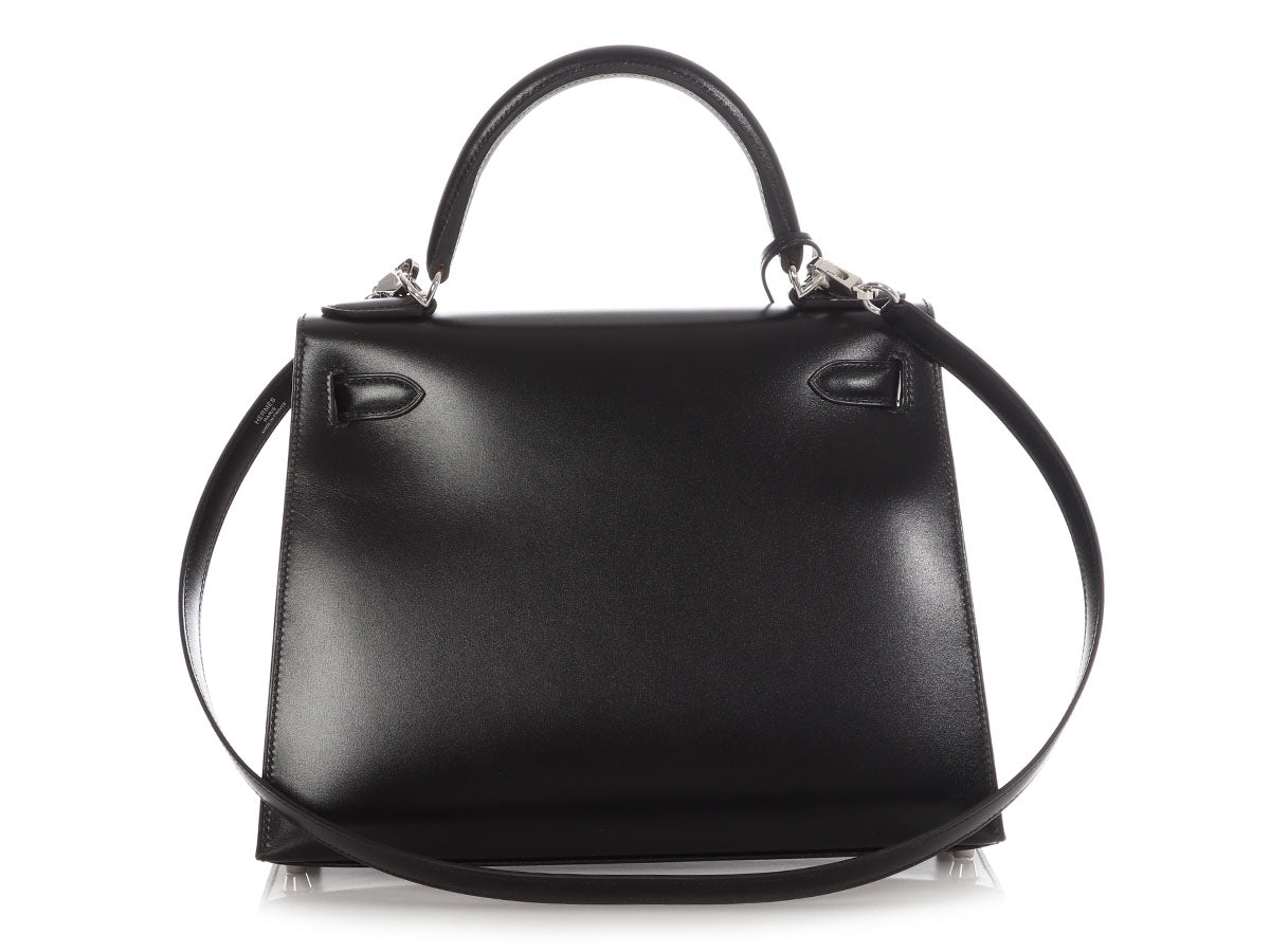 Hermès Black Box Calfskin Kelly 28 - Image 4