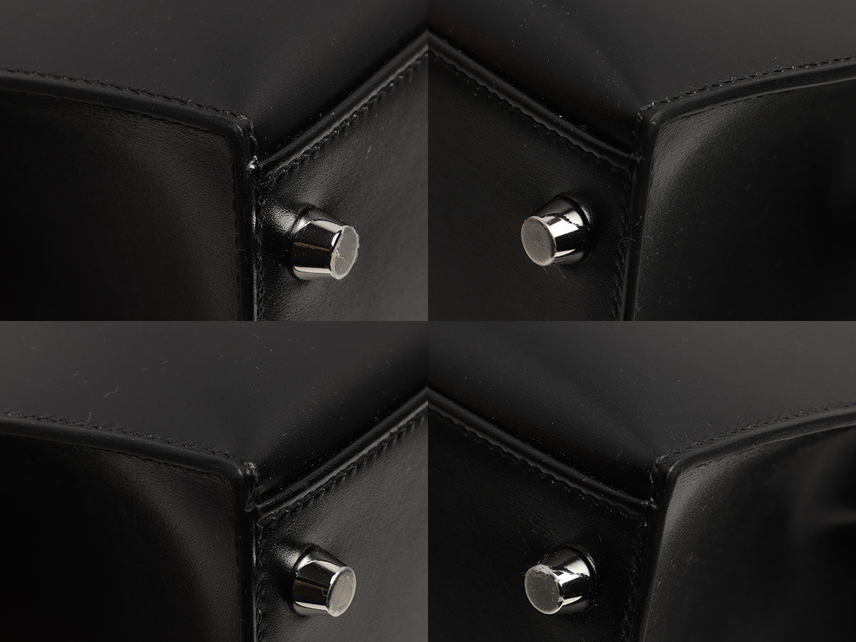 Hermès Black Box Calfskin Kelly 28 - Image 8