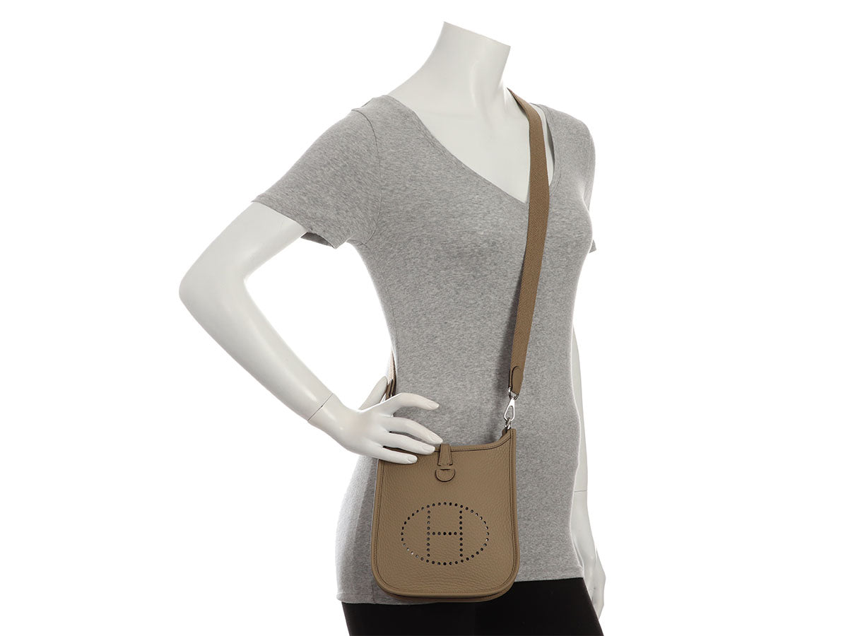 Hermès Beige Marfa Clémence Evelyne TPM - Image 11