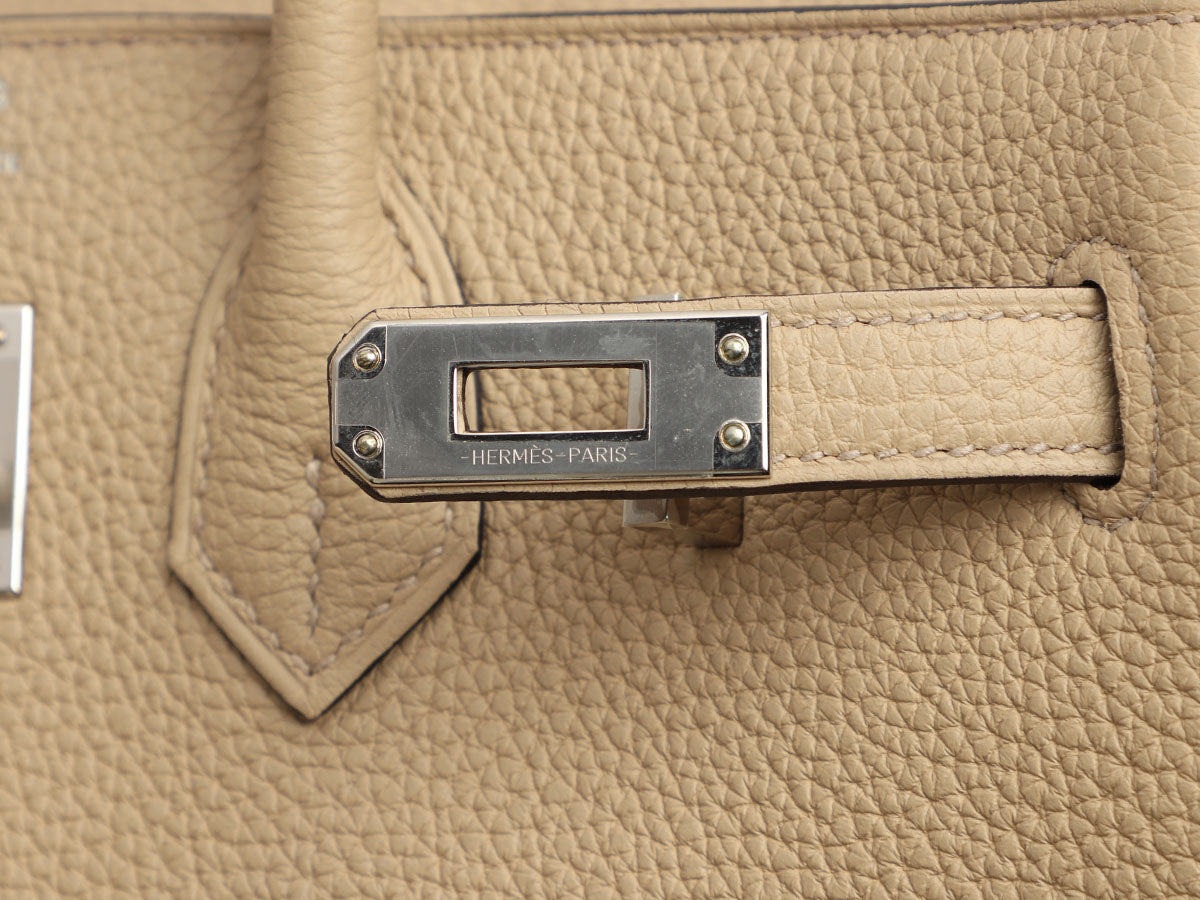 Hermès Trench and Bougainvillea Togo Verso Birkin 25 - Image 10