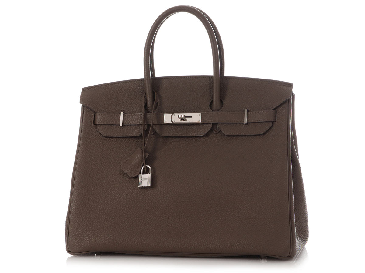 Hermès Taupe Togo Birkin 35 - Image 2