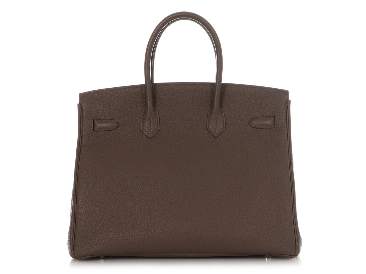 Hermès Taupe Togo Birkin 35 - Image 4
