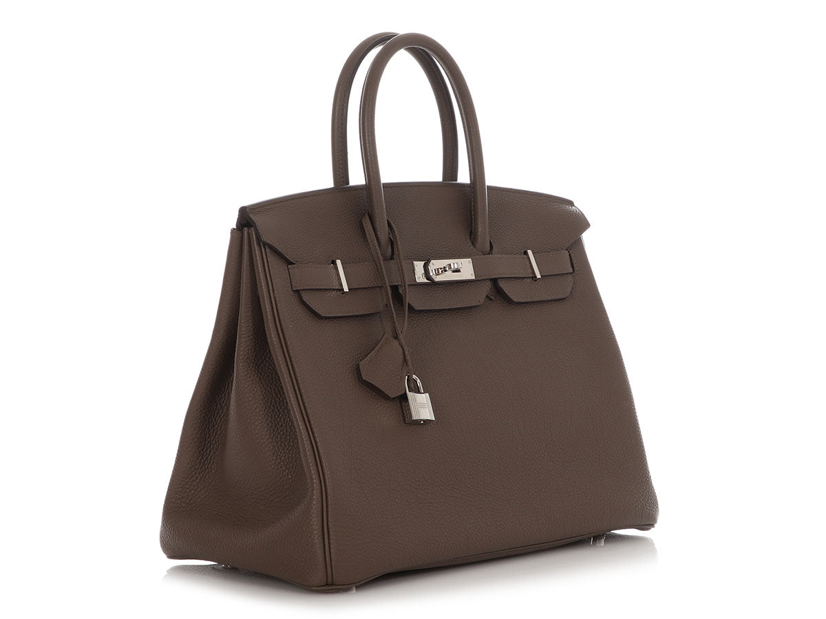 Hermès Taupe Togo Birkin 35 - Image 5