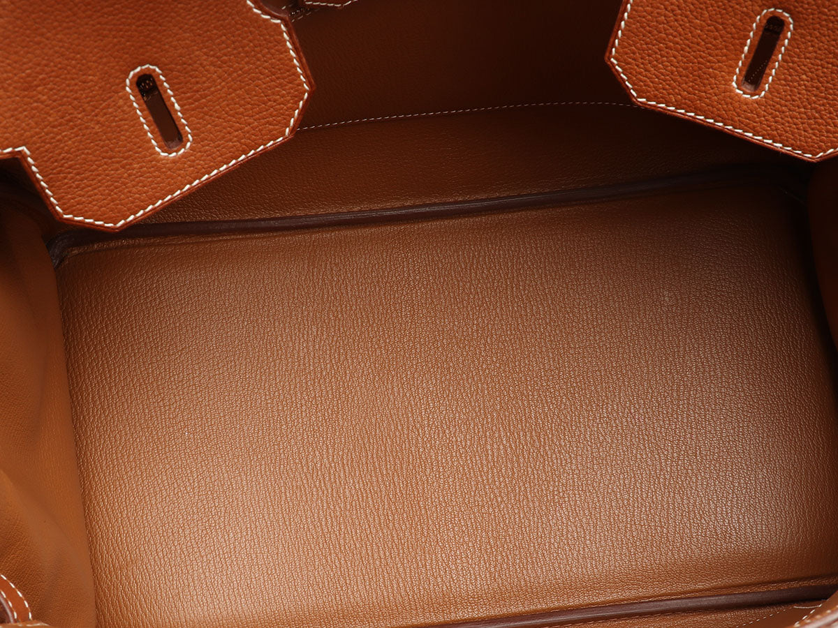 Hermès Fauve Barenia Faubourg Birkin 35 - Image 8