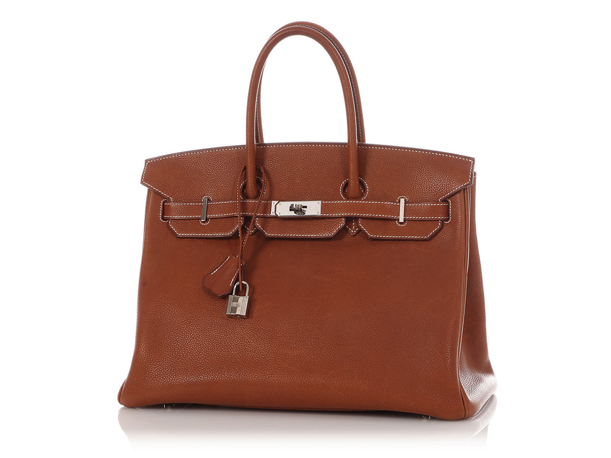 Hermès Fauve Barenia Faubourg Birkin 35 - Image 2