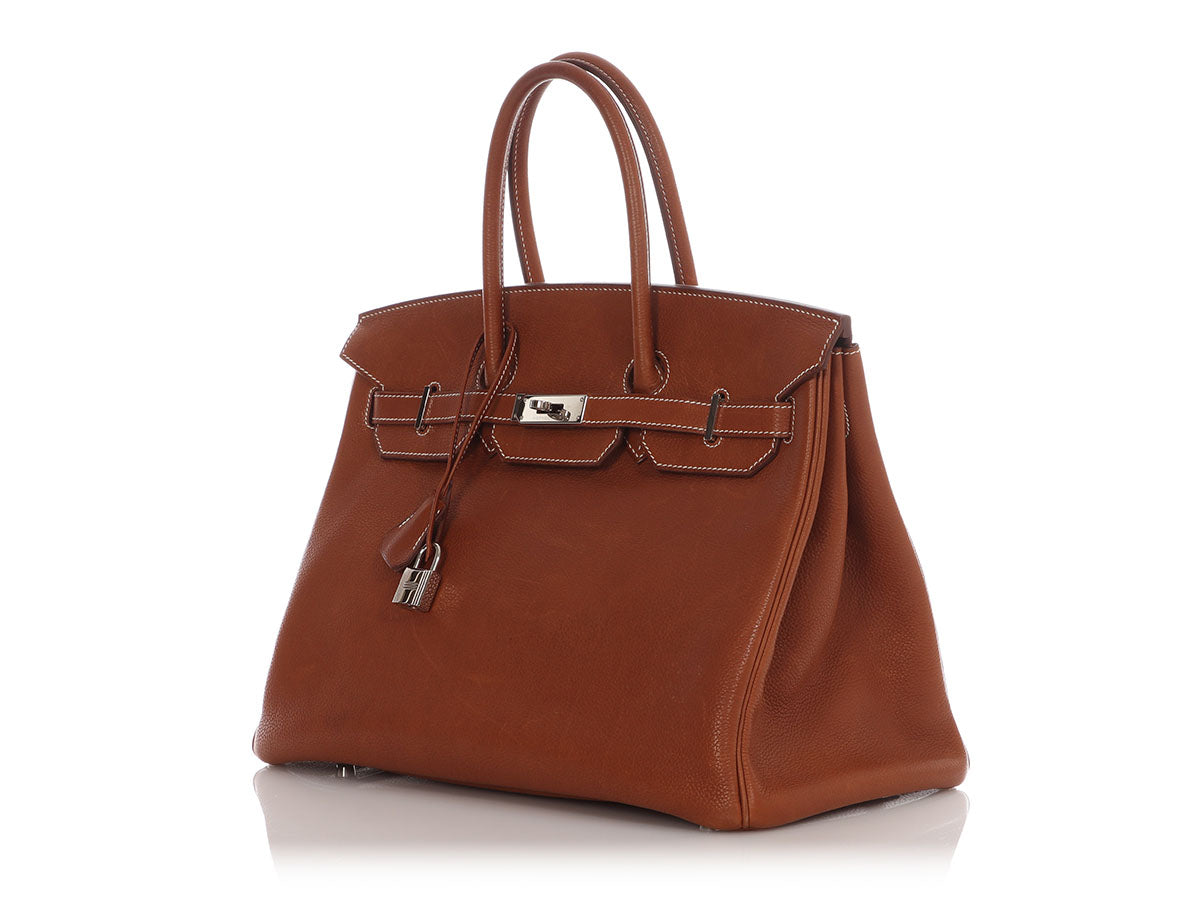 Hermès Fauve Barenia Faubourg Birkin 35 - Image 3