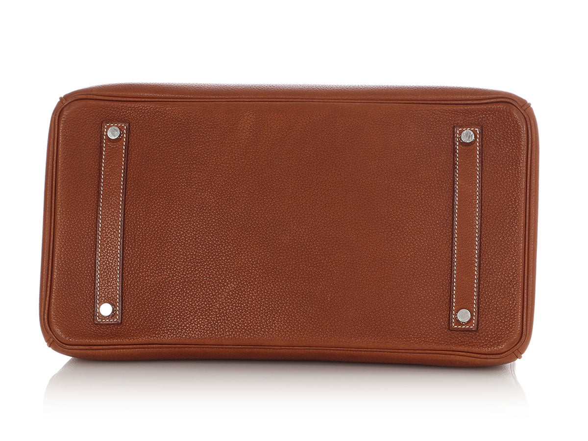 Hermès Fauve Barenia Faubourg Birkin 35 - Image 6