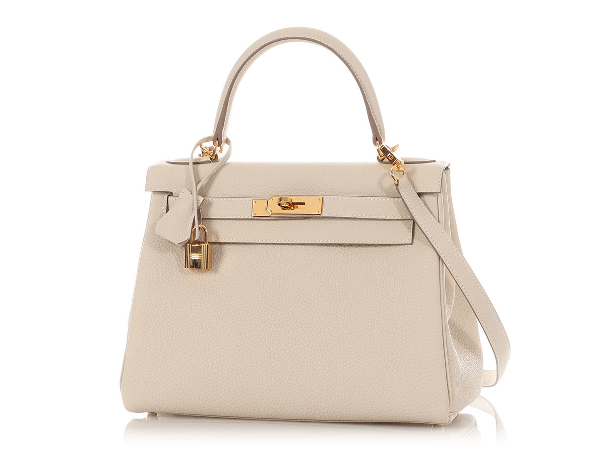 Hermès Craie Togo Kelly 28 - Image 2