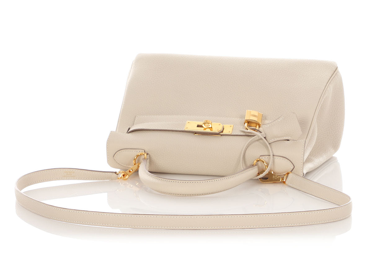 Hermès Craie Togo Kelly 28 - Image 6