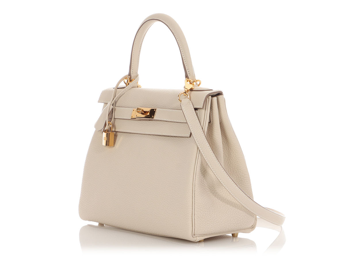 Hermès Craie Togo Kelly 28 - Image 7