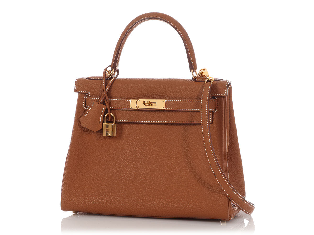 Hermès Gold Togo Kelly 28 - Image 2