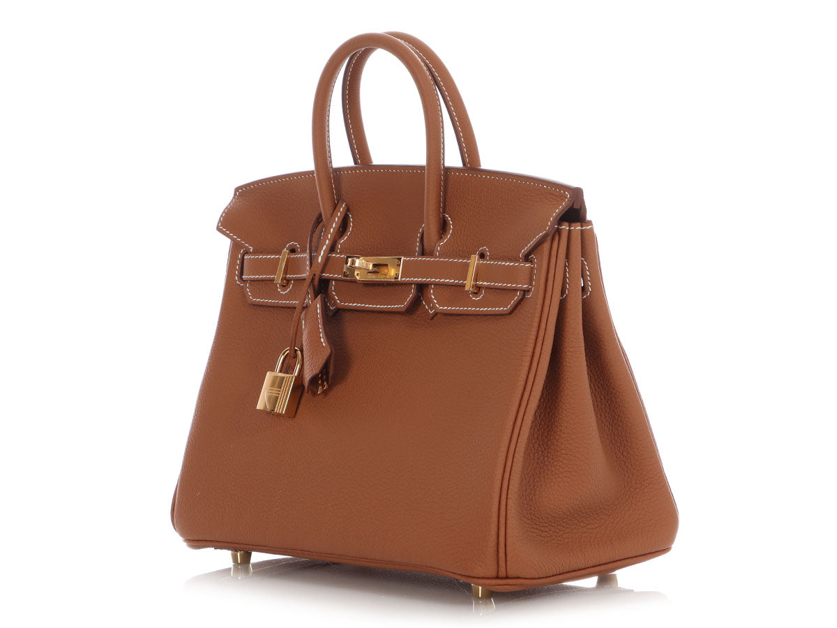 Hermès Gold Togo Birkin 25 - Image 3