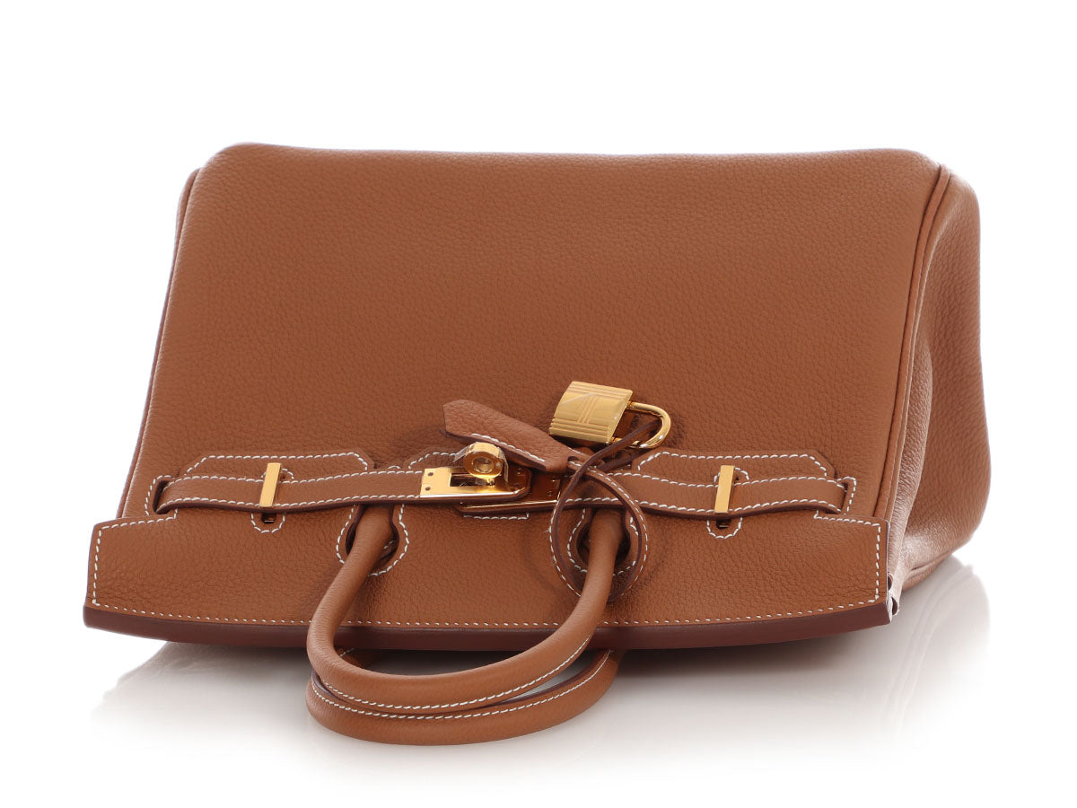 Hermès Gold Togo Birkin 25 - Image 7