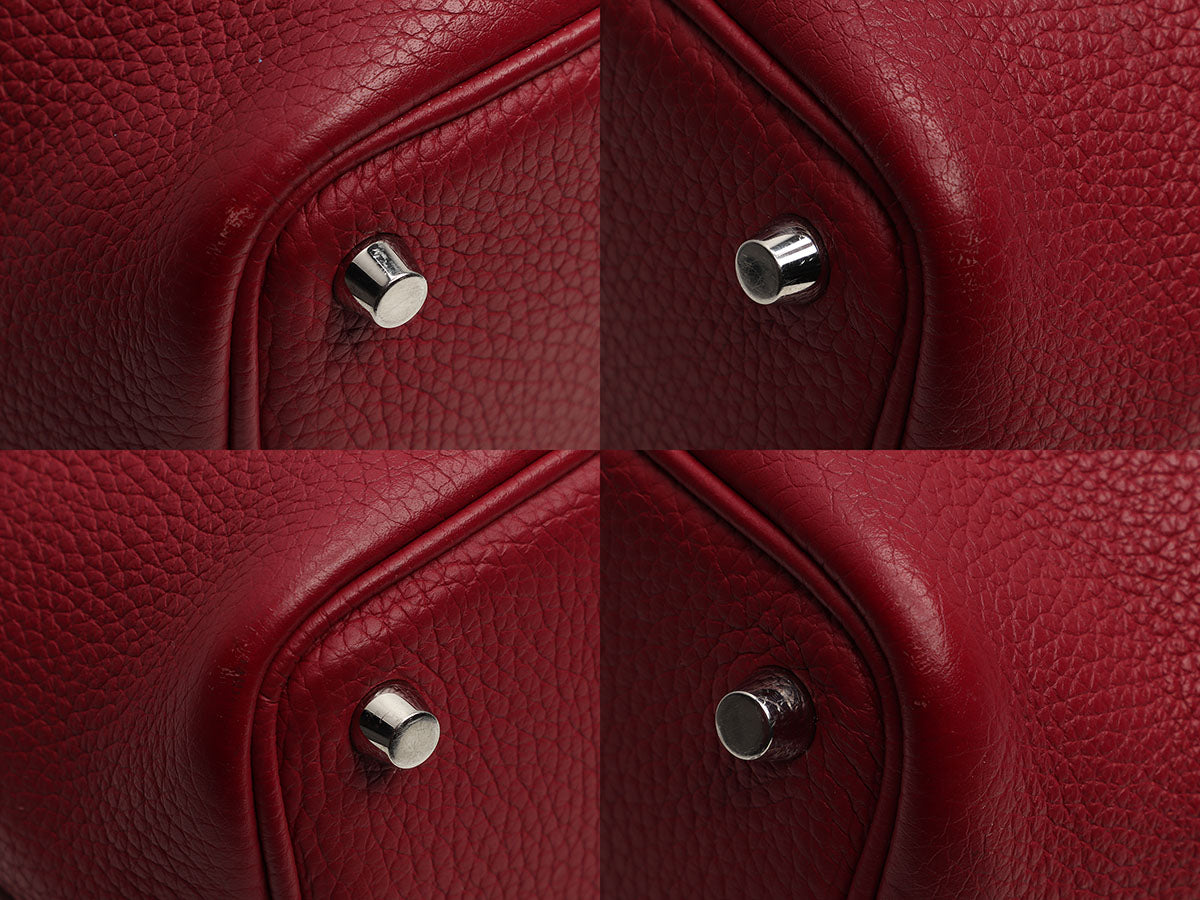 Hermès Rubis Clémence Picotin 18 - Image 9